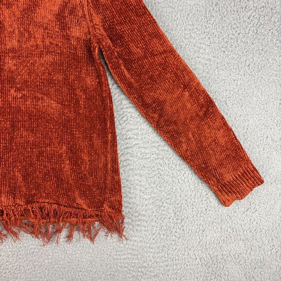 Rafaella Petites Sweater Women's Small Orange Turtleneck Soft - Picture 9 of 12